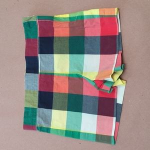 Janie and Jack Plaid Short